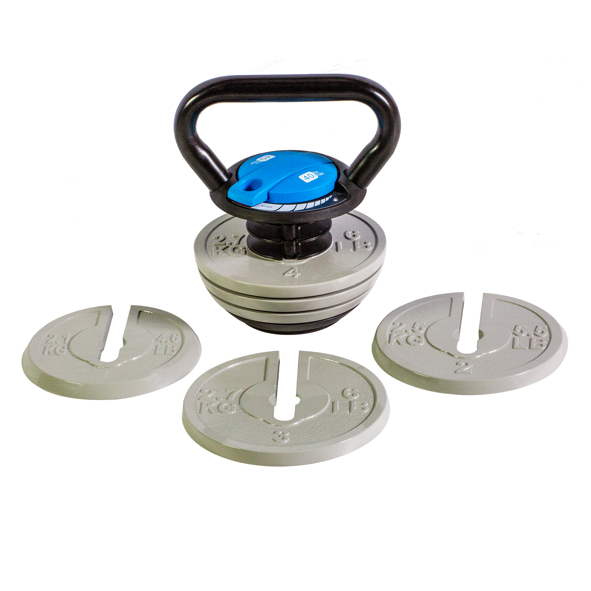 KETTLEBELL AJUSTAVEL 40LB 18 KG SG