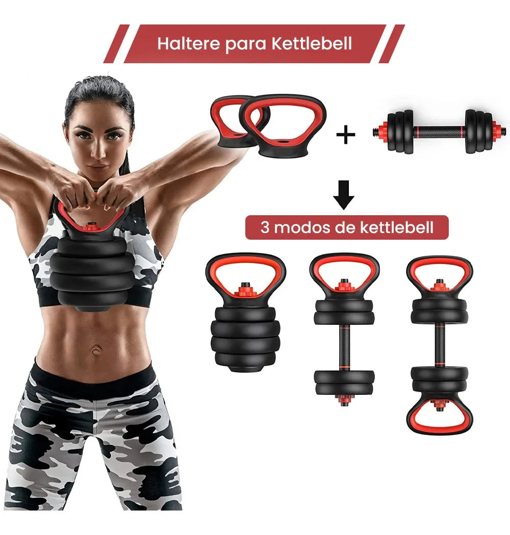 Kit Musculação Funcional 40KG