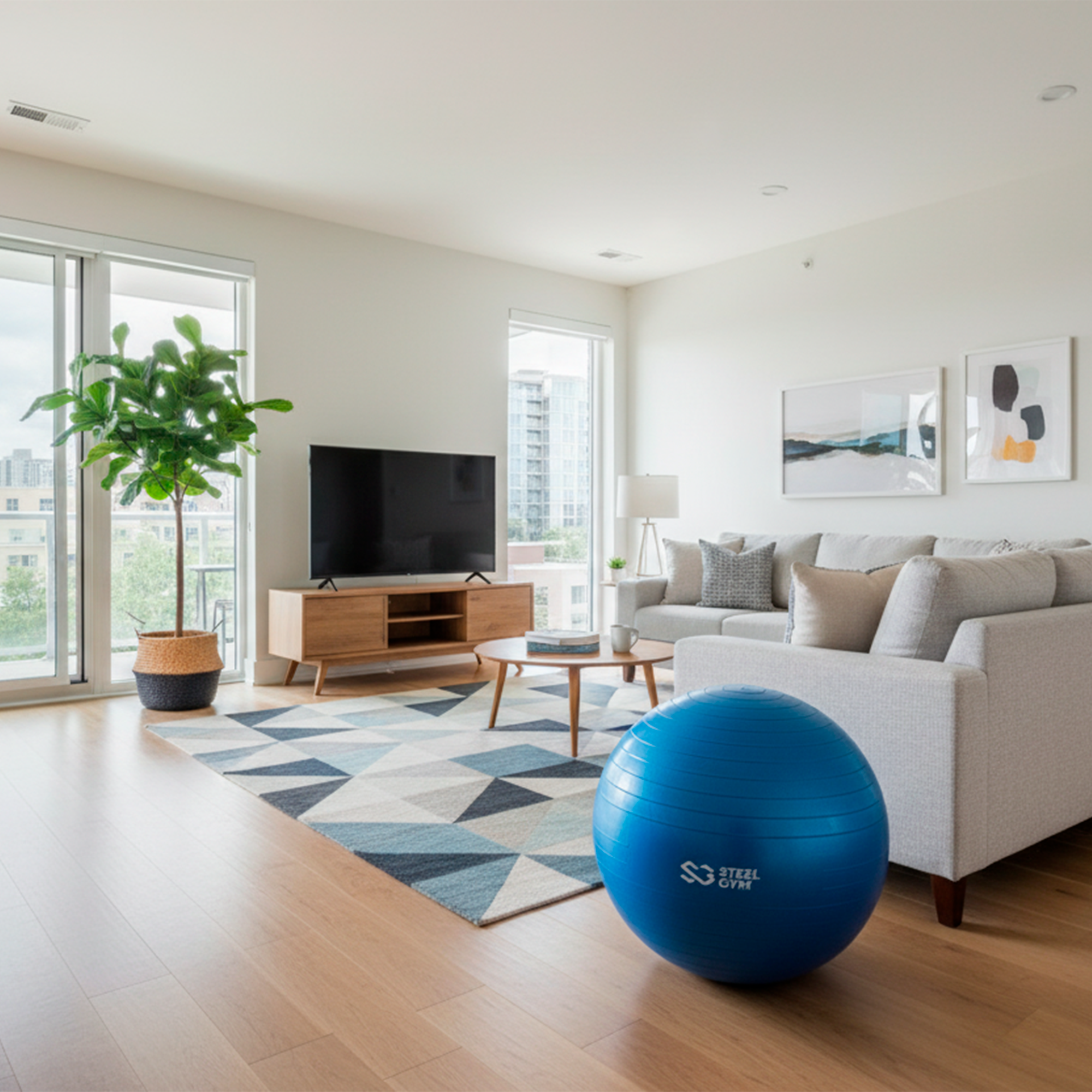 BOLA DE PILATES 55 CM